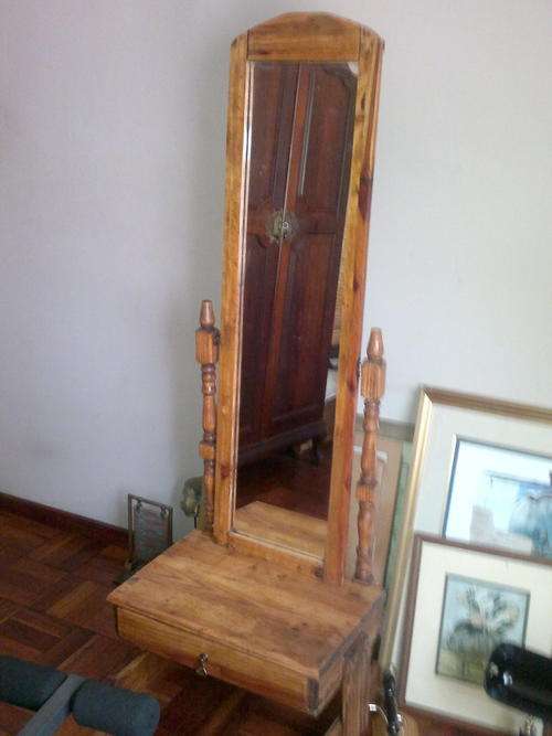 Pine Cheval Mirror