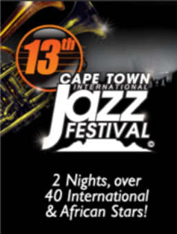 13th Cape Town International Jazz Festival - 1 pair of weekend pass tickets