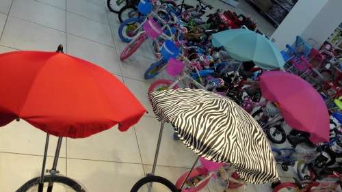 UV Protection Umbrella for babies , Install on Micro Trike / Bicycle/ Tricycle