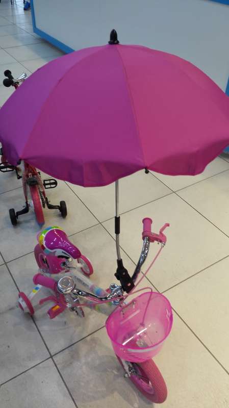 UV Protection Umbrella for babies , Install on Micro Trike / Bicycle/ Tricycle