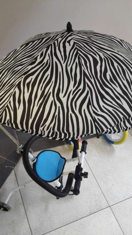 UV Protection Umbrella for babies , Install on Micro Trike / Bicycle/ Tricycle