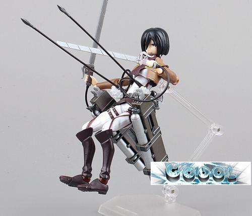 Attack on Titan Figma 203 Mikasa Ackerman 6"