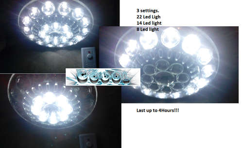 Rechargeable 22 led emergency light with remote 3 settings (Screw/ Pin connection)