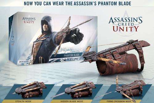 Ubisoft Assassin's Creed 5 Unity hidden Blade Cosplay 1:1