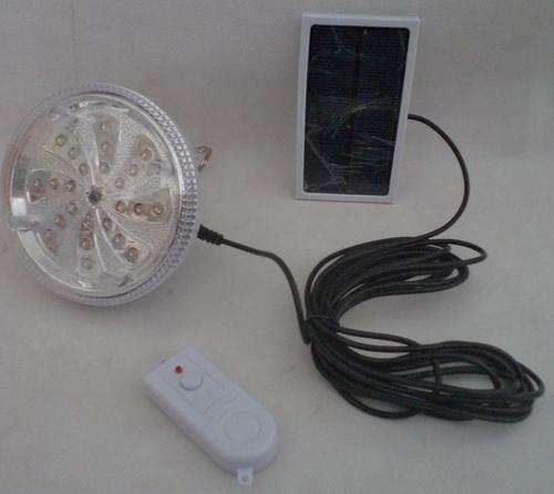 Rechargeable 24 led emergency light with remote (Screw connection ) with solar panel