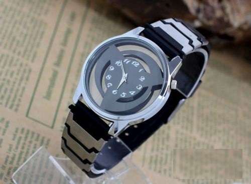 Naruto - Sharingan watch black base