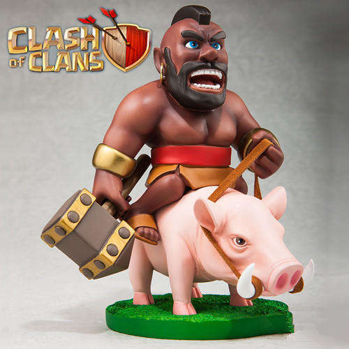 COC Clash of Clans Hog Rider figure 17cm