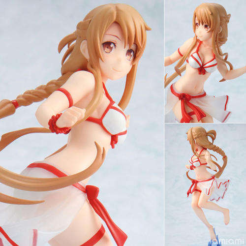 Sword Art Online II Asuna  Swimsuit Figure Chara-Ani 1/10