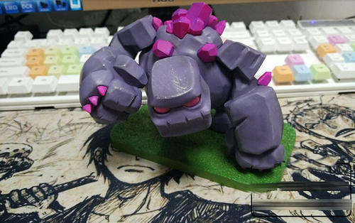 clash of clan COC Golem Figure  15cm
