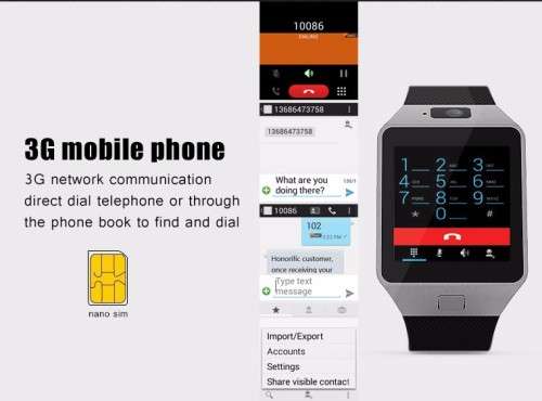 QW 3G SMART WATCH PHONE with WIFI