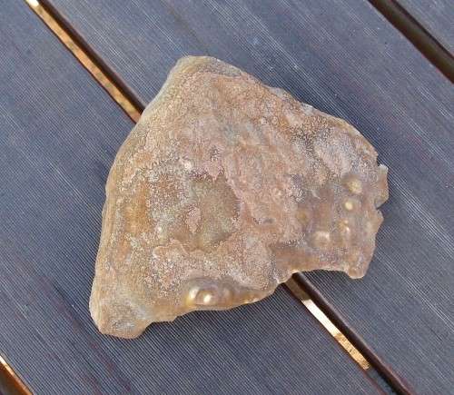 Limestone cave rock formation - flowstone