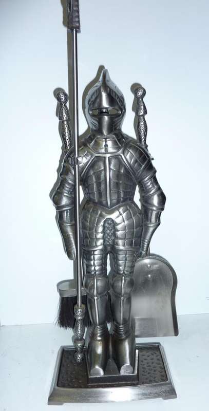 Fire Place Tool Set  - As Knight