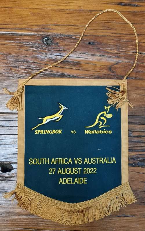 South Africa vs Australia Rugby Pennant