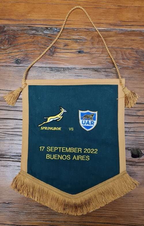 South Africa vs Argentina Rugby Pennant