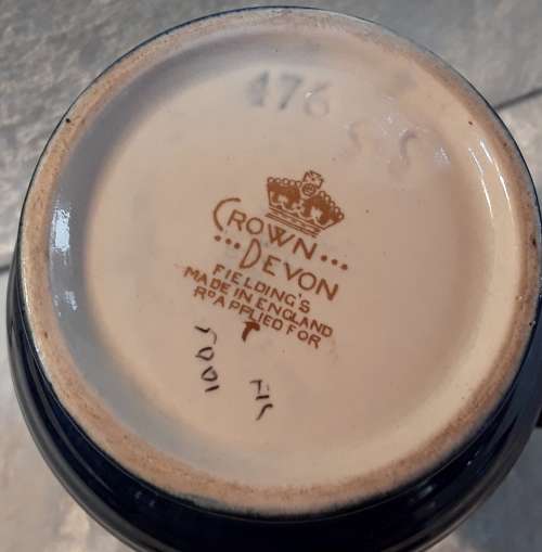 Crown Devon  Decoratve Jug.