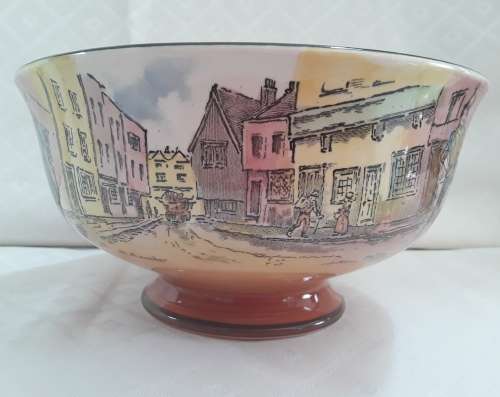 Royal  Doulton  -  Dickens  Footed   Bowl