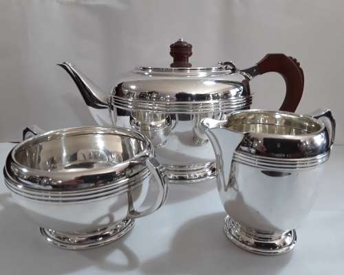 BIRMINGHAM   1947  -  3pc  Tea  Set