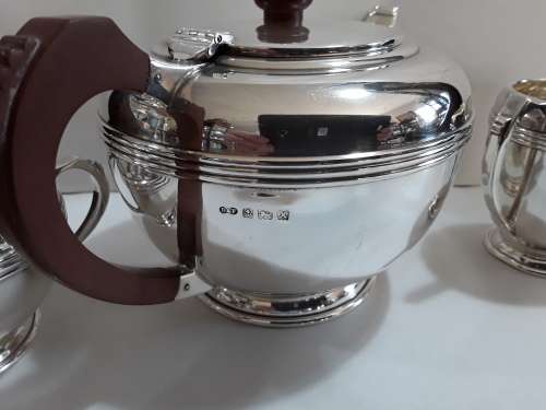 BIRMINGHAM   1947  -  3pc  Tea  Set