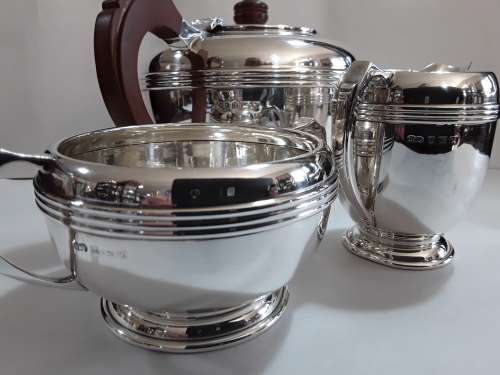 BIRMINGHAM   1947  -  3pc  Tea  Set