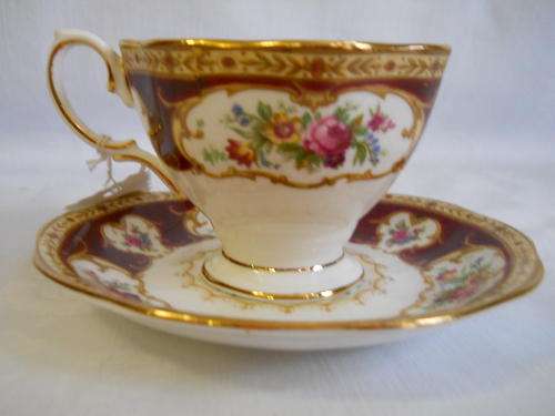 Royal Albert 'Lady Hamilton' Coffee Cup & Saucer