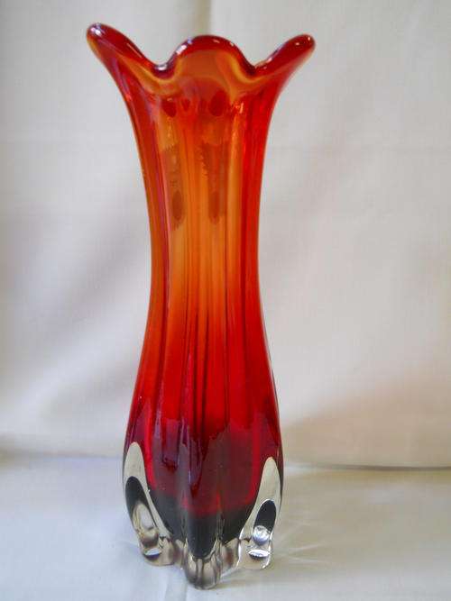Murano  Green vase