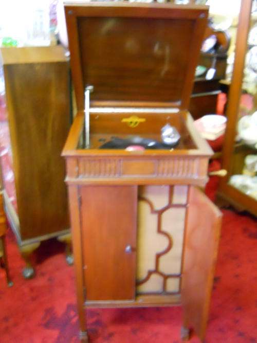 Antique  Floor Model Columbia Gramaphone
