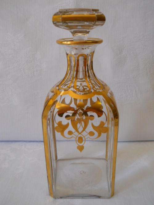 Gold Overlay -  Decanter