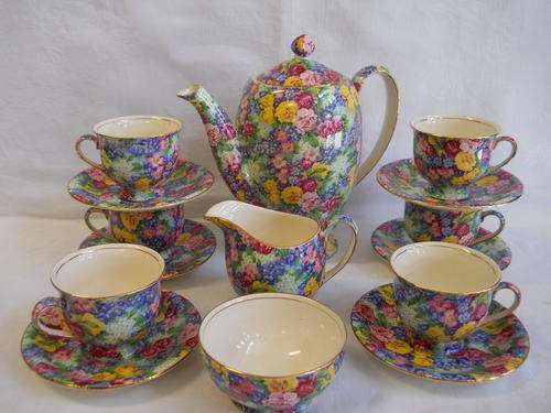 Royal  Winton  -  Julia  -  15pc  Coffee  Set