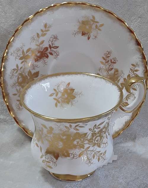 Royal Albert  ''Antoinette''  Coffee Cup & Saucer