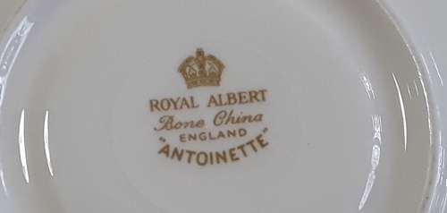 Royal Albert  ''Antoinette''  Coffee Cup & Saucer
