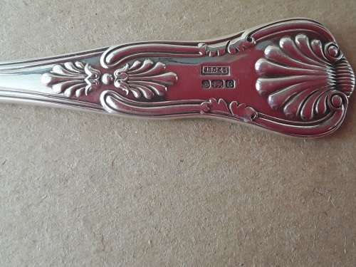 STERLING SILVER  -  Kings Pattern Dinner Fork