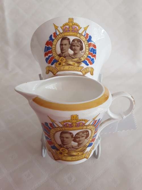 SHELLEY   -   HM KING GEORGE VI   -   MILK  and  SUGAR