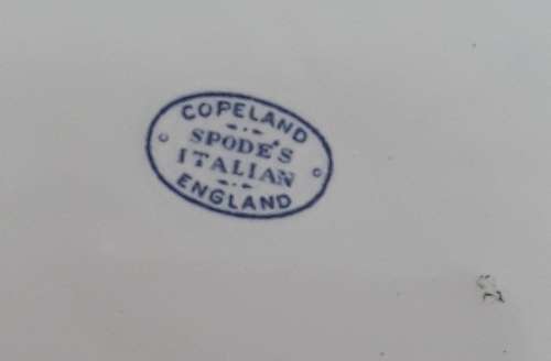 Copeland Spode  ``Italian  Design``  Breakfast / Fish  Plate