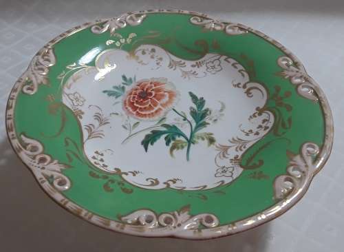 Lockett  Baguley  and  Cooper  -   c1855   Footed  Bowl