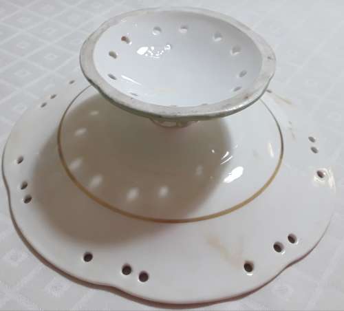 Lockett  Baguley  and  Cooper  -   c1855   Footed  Bowl