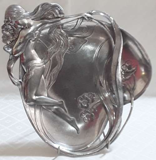 WMF  ART  NOUVEAU   FOOTED  BOWL