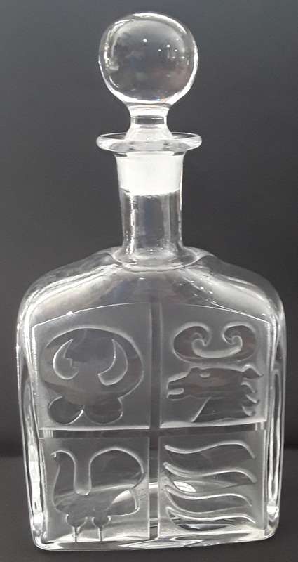 Bertil  Vallien  Boda  Afors  Decanter