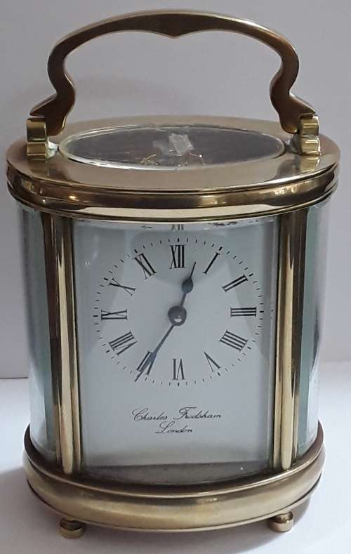 Charles  Frodsham  -  London  -  Brass  Carriage  Clock