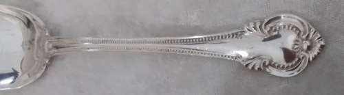 STERLING  SILVER   -   Cased  Set  6  Large  Tea  Spoons
