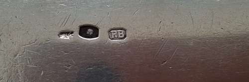 Russian Silver   Desert Spoon  [2]