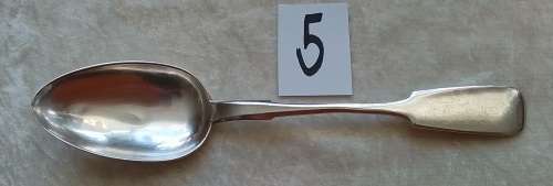 Russian Silver   Desert Spoon  [5]