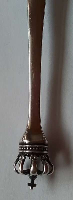 Danish  Sterling  Silver  -  c1950s  Sugar  Spoon