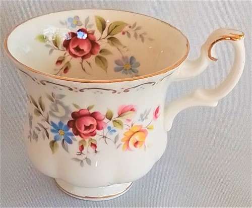 Royal Albert  -   Jubilee  Rose   -   Coffee  Cup