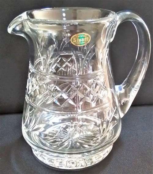 Stuart  Crystal   `IMPERIAL`   Water  Jug