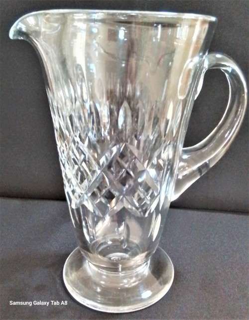 Edinburgh  Cut    Crystal   Water  Jug