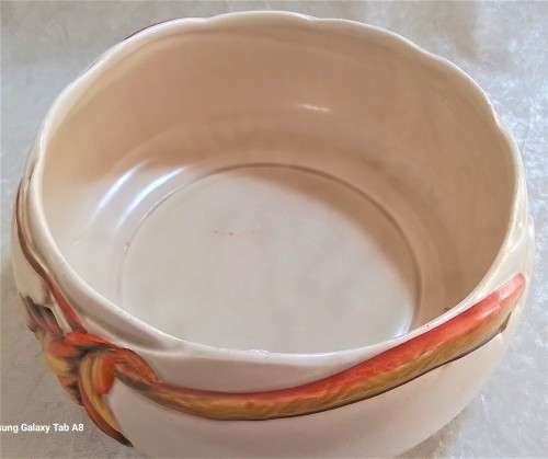 Clarice  Cliff   -   Chestnut   -  Bowl