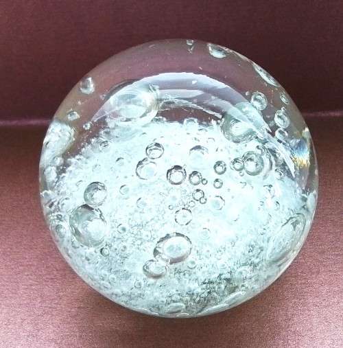 Glass    Paperweight