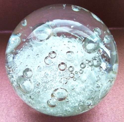 Glass    Paperweight