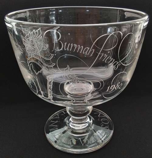 Stuart  Crystal  Footed    Bowl