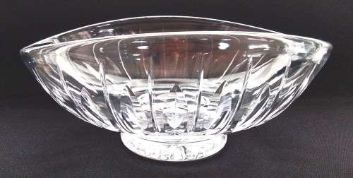 Stuart  Crystal  Oval  Bowl